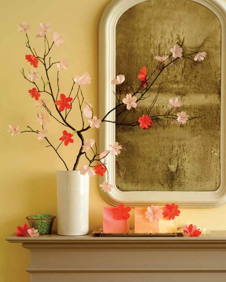 spring crafts cherry blossoms