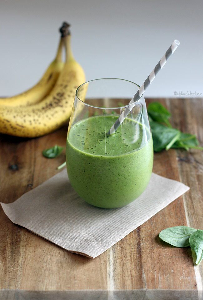 spinach flax smoothie