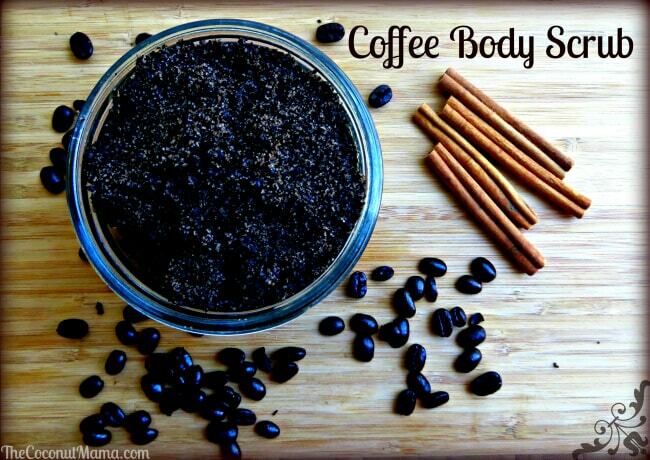 DIY Sugar Scrub with Coffee