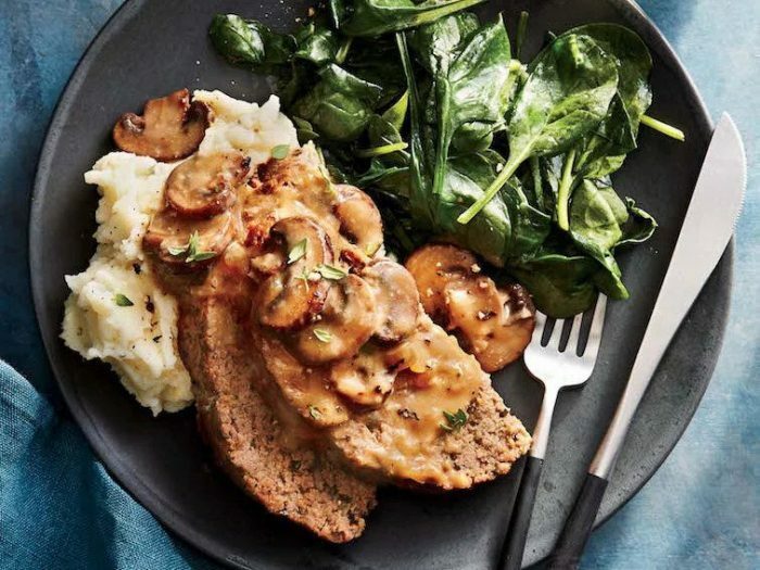 mushroom meatloaf