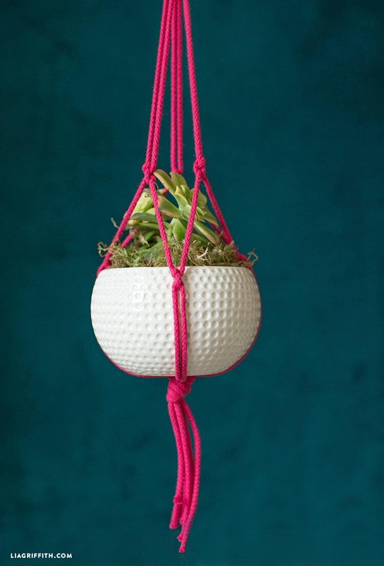 9 Cheap & Easy DIY Macrame Plant Hangers - Balancing Bucks