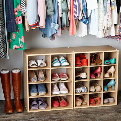 small closet organization