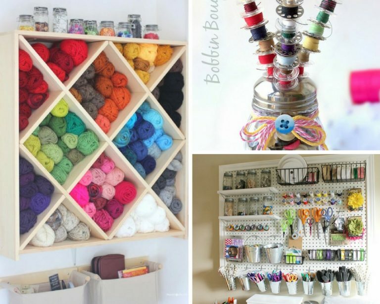 11 Smart Craft Room Organization Ideas You'll Want to Copy - Balancing ...