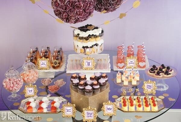 dessert table food bar