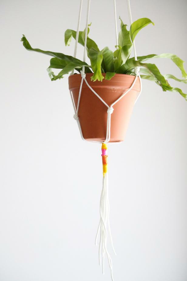 macrame plant hangers