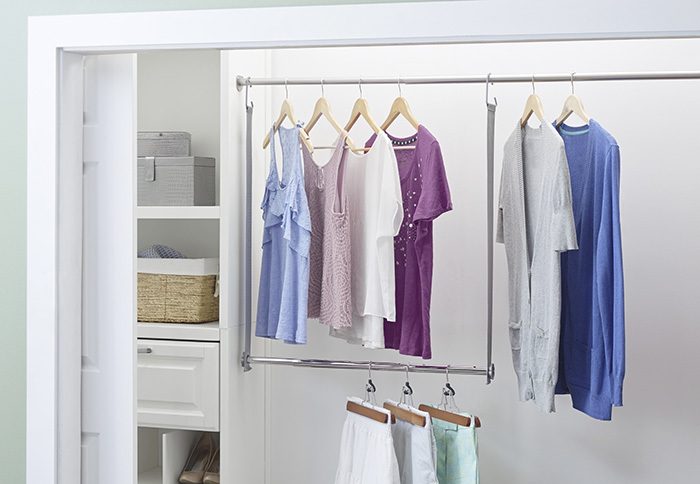 small closet organization