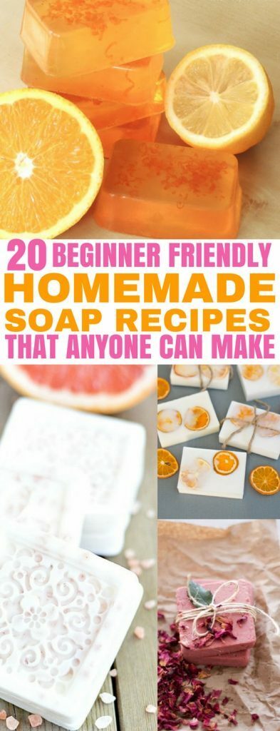 20 Easy Homemade Soap Recipes That Anyone Can Make Balancing Bucks