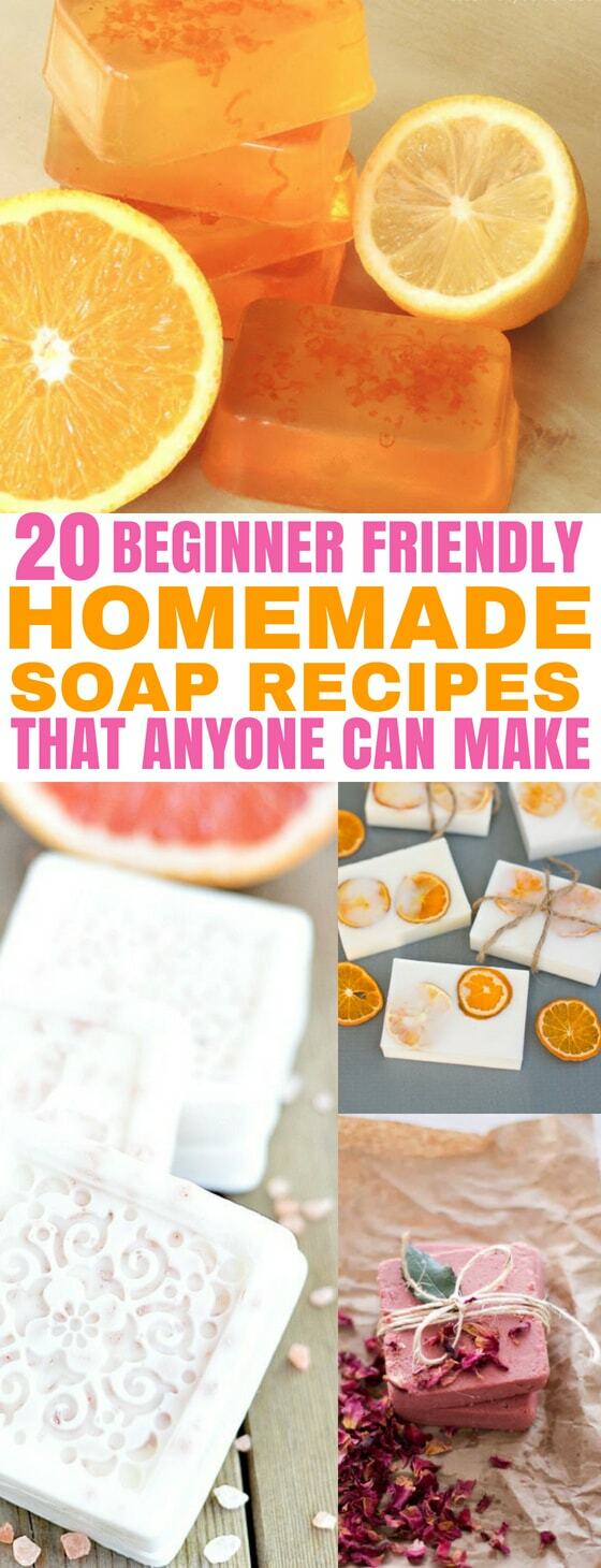 homemade soap recipes