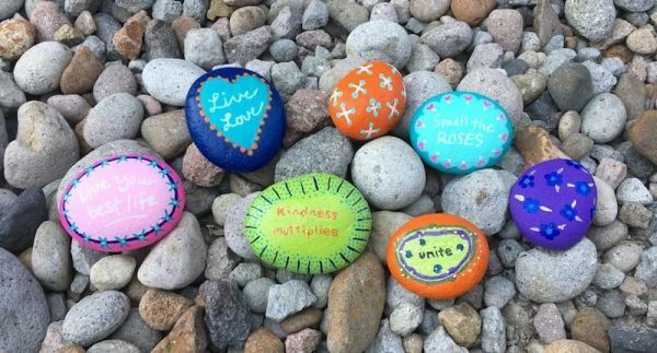 Kind Quote Painted Rocks