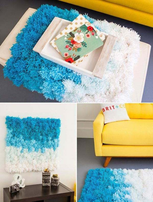 pom pom rug