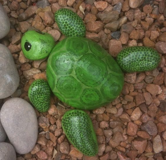 turtle painted rocks