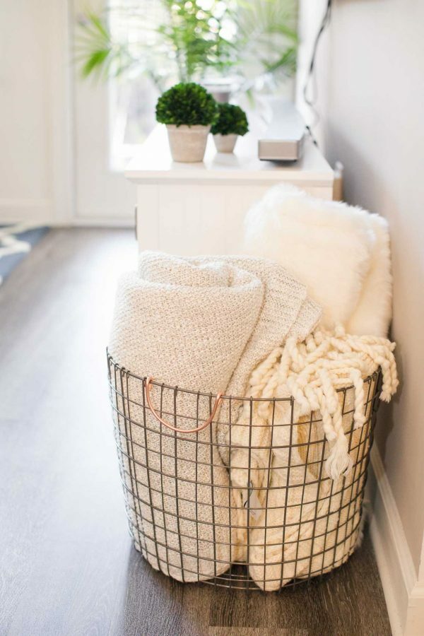 blanket basket