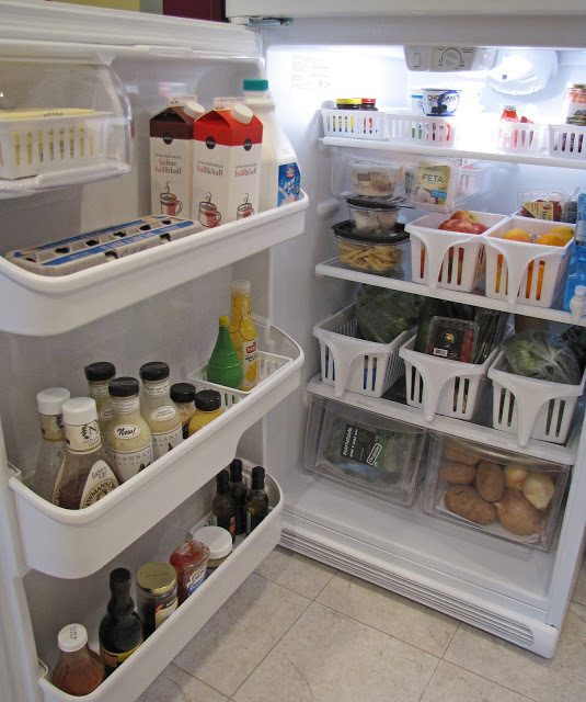 7 Brilliant Fridge Organization Ideas