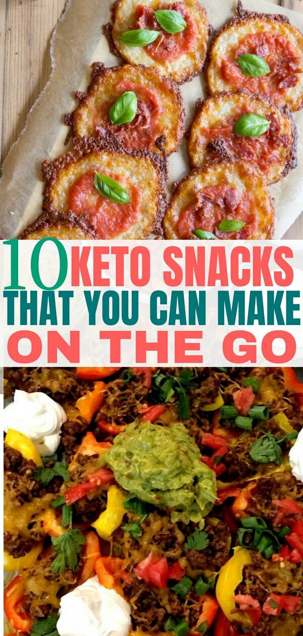 Keto snacks on the go. These keto recipes are perfect for busy people. Add these low carb snack recipes to your diet plan to start burning fat.