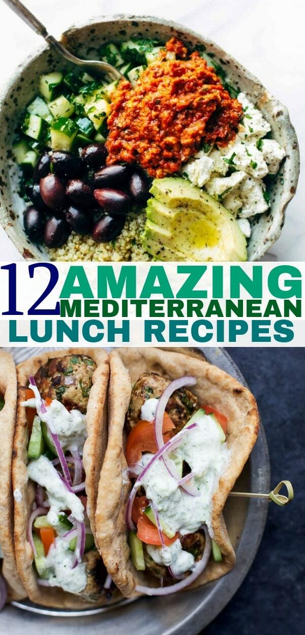 Mediterranean diet recipes to help you lost weight a eat healthier.