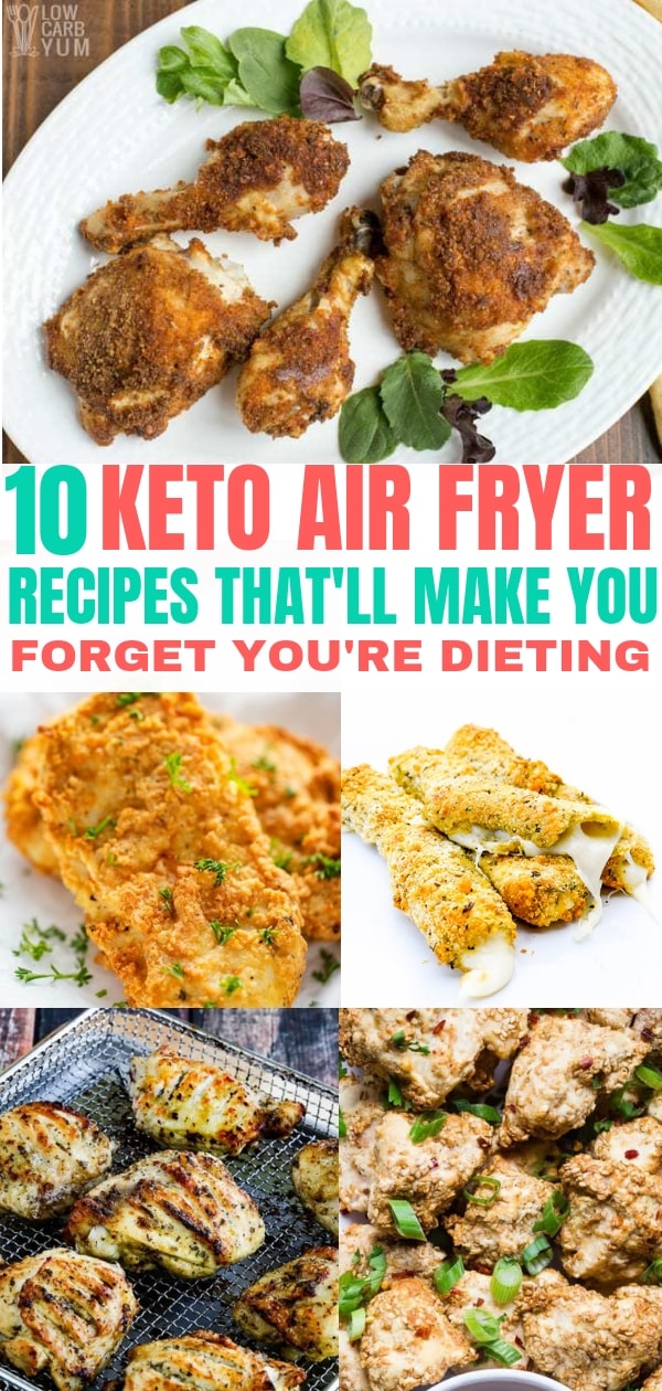 Keto air fryer recipes that make eating low carb easy.