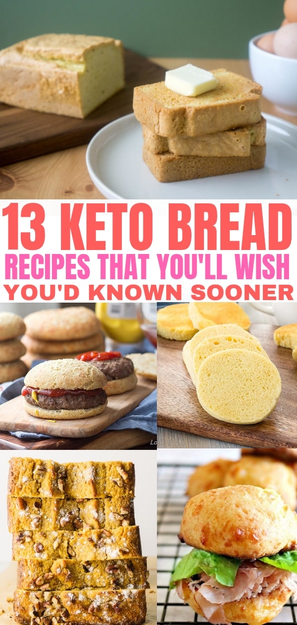 13 Easy Low Carb Keto Bread Recipes to Make Dieting Easy ...