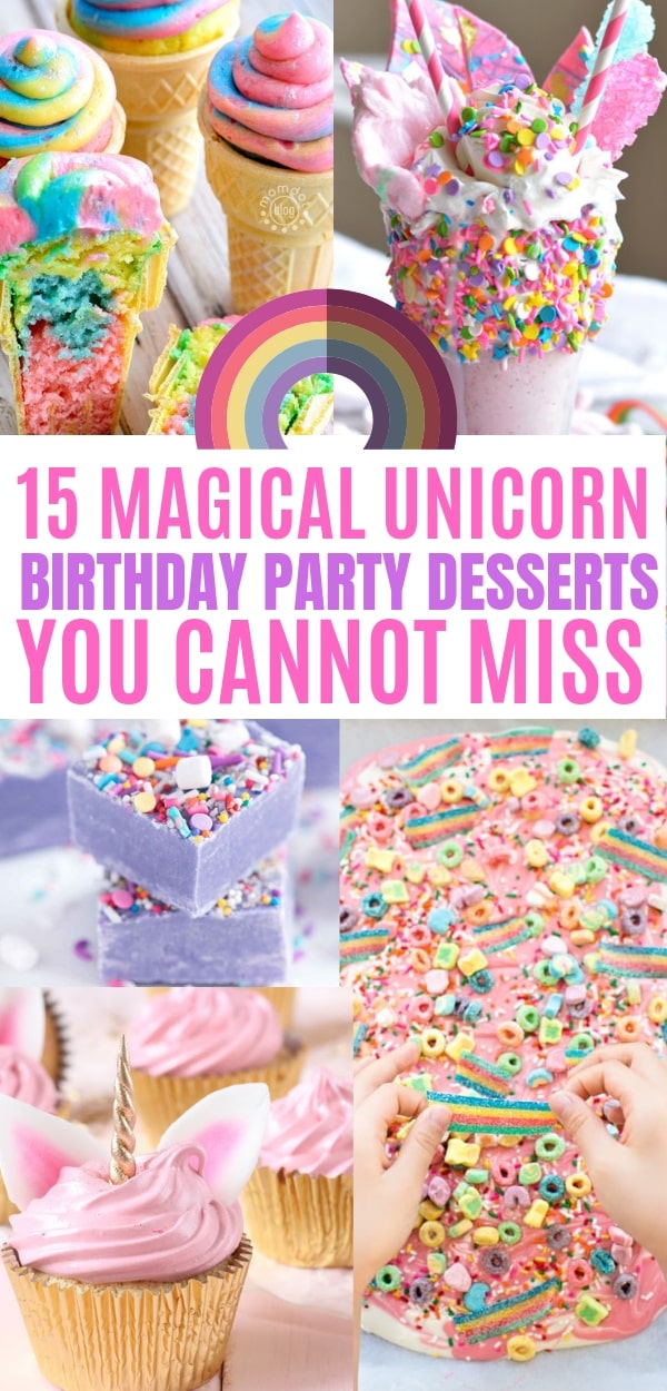 These unicorn birthday party ideas are perfect for your next party! From unicorn birthday party decorations to unicorn cupcakes!