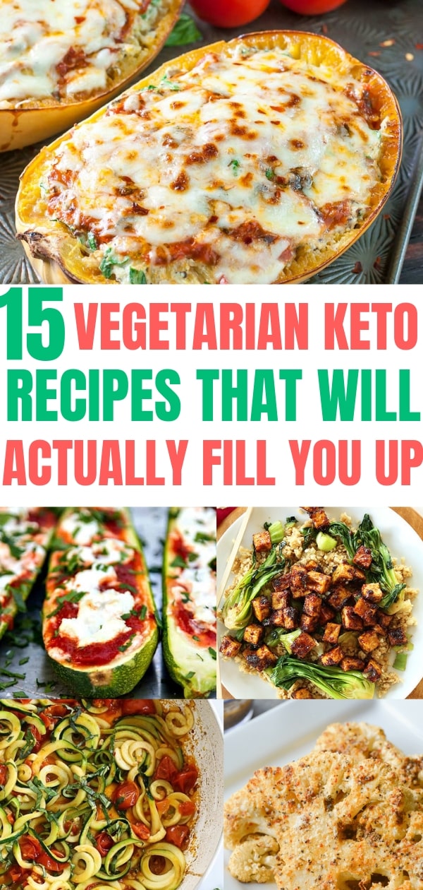 Delicious vegetarian keto recipes that are easy to make. Add these vegan keto recipes to your vegetarian keto meal plan.