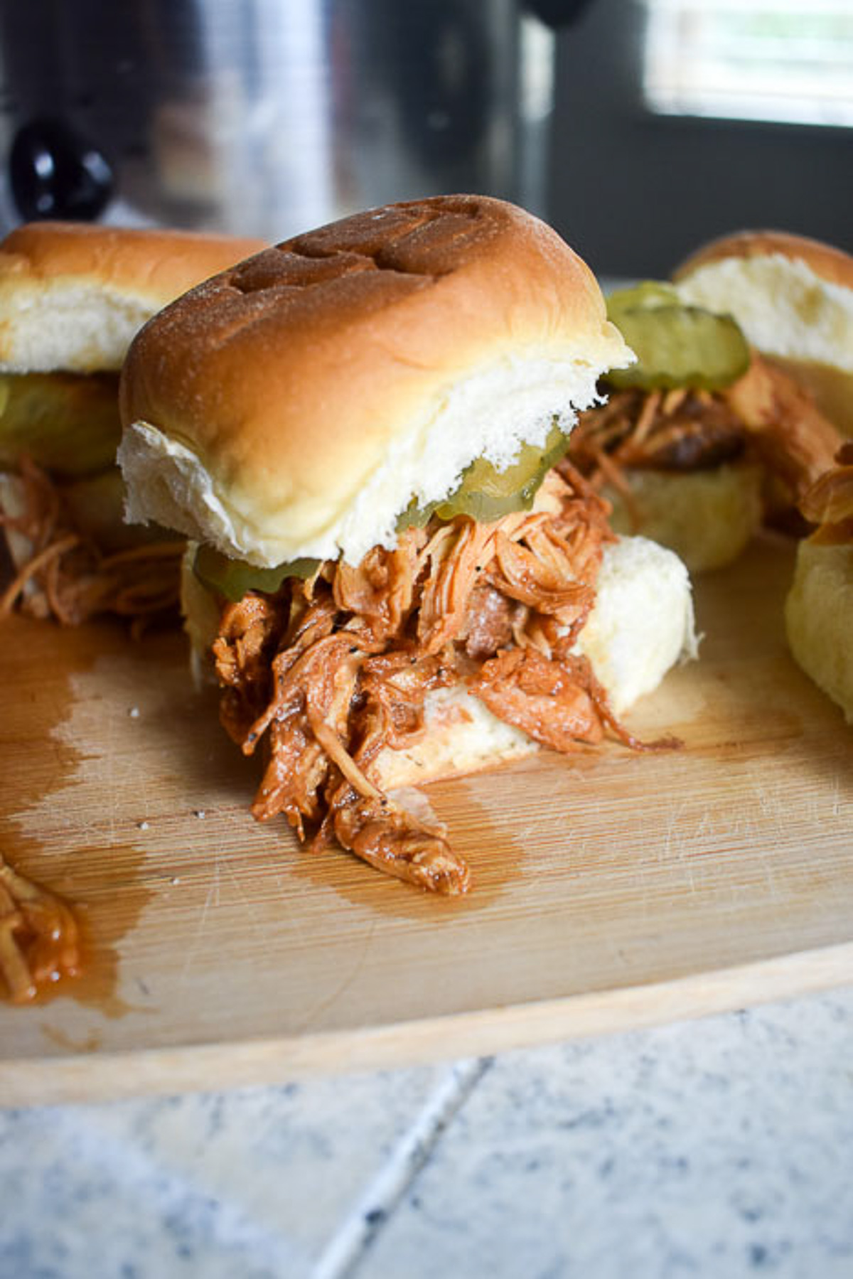 BBQ Chicken Sliders