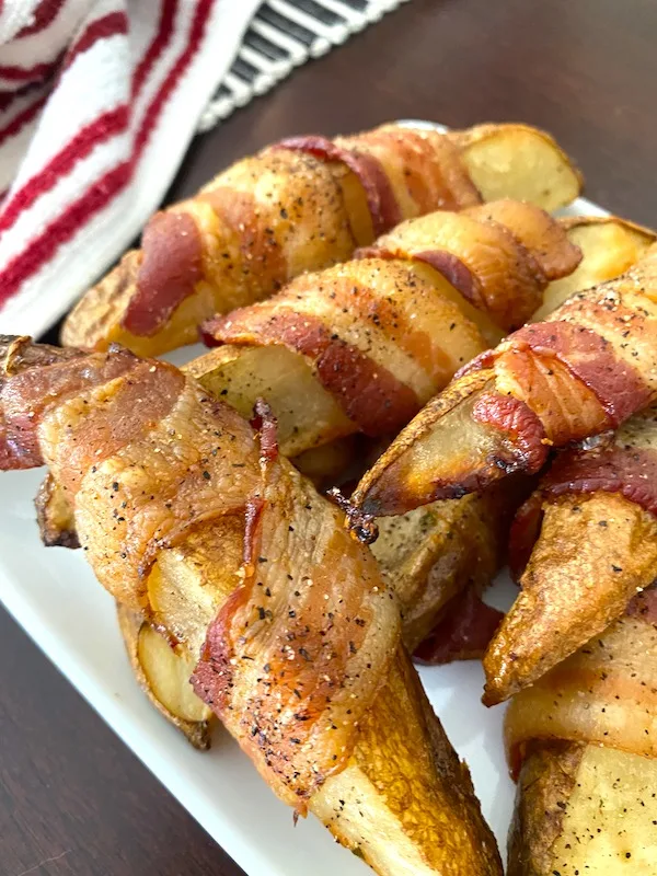 bacon wrapped potatoes
