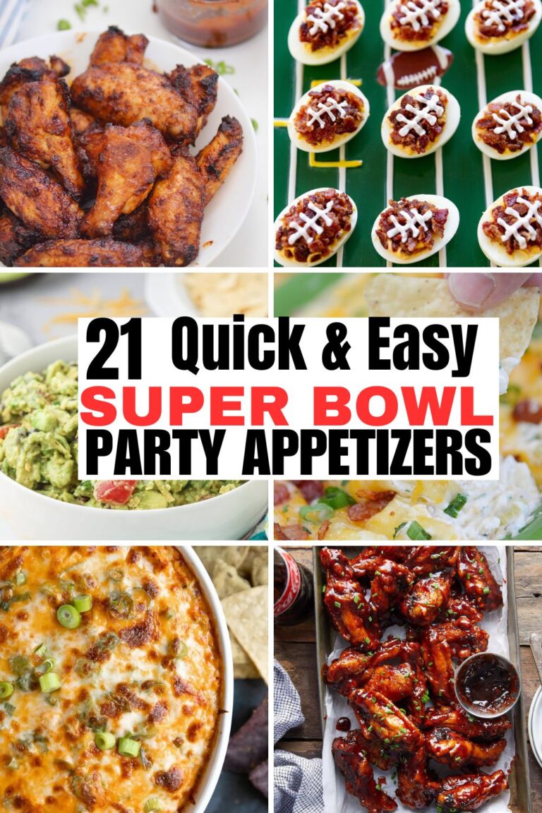 21 Easy Super Bowl Appetizers - Balancing Bucks